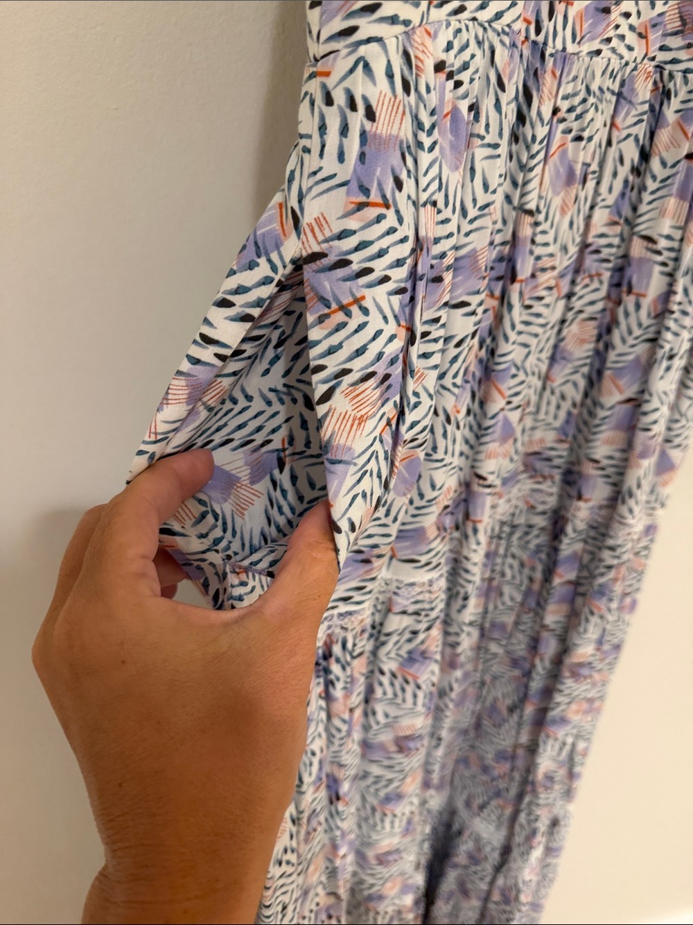 Melissa Odabash Multi-Color Printed Halter Maxi Dress - Picture 4 of 6